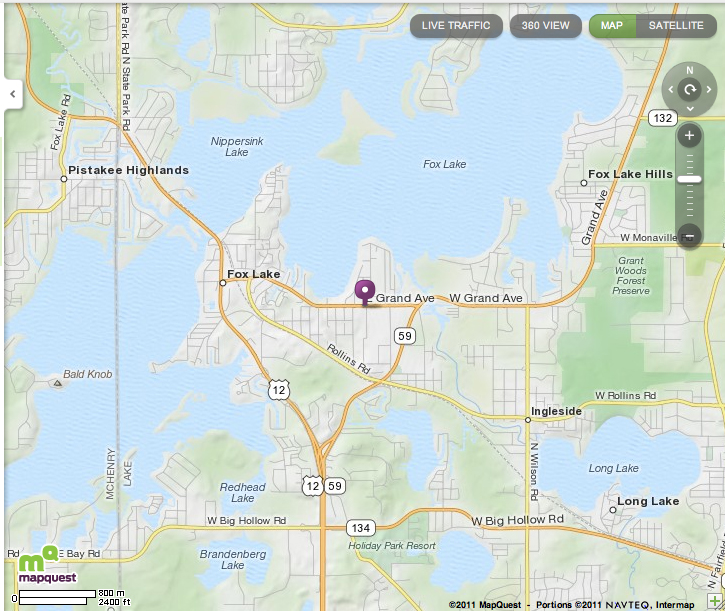 Map location of Grand Avenue Hair Club